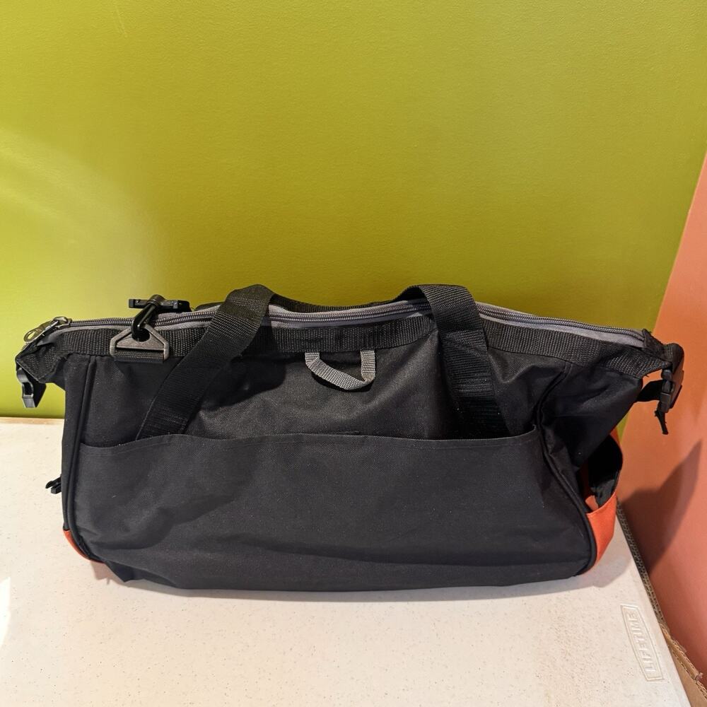 Train Collectors Association TCA Duffle Bag Gemline Orange Black - Picture 5 of 12